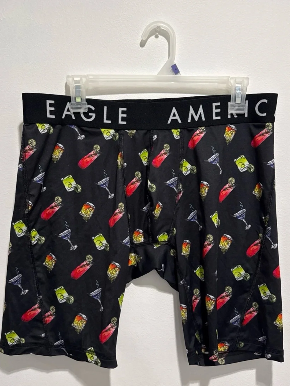 Bundle American Eagle Black Cocktail-Print Boxer Briefs